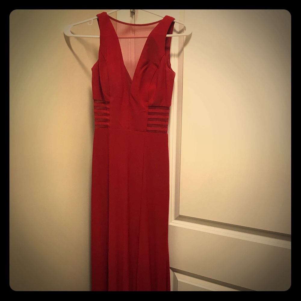 Red Evening Dress